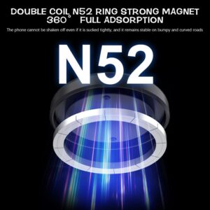 X9C mobile phone car holder magnetic suction vacuum suction car phone holder navigation dedicated support - Image 4