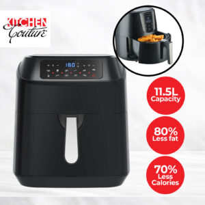 Kitchen Couture Digital 11.5L Air Fryer - Black - Image 5