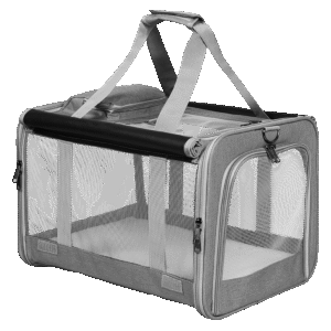 Pawz 3 in 1 Pet Soft Crate Dog Cat Carrier XL Size Grey - Image 9