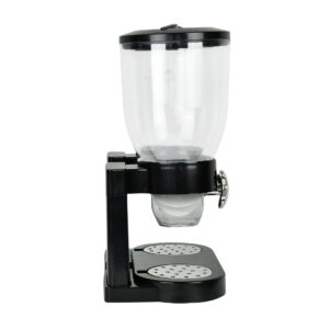 TOQUE Double Cereal Dispenser Dry Food Black - Image 4