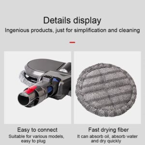 Electric Mop Cleaning Head With Water Tank For Dyson V7 / V8 / V10 / V11 Vacuum Cleaner - Image 4