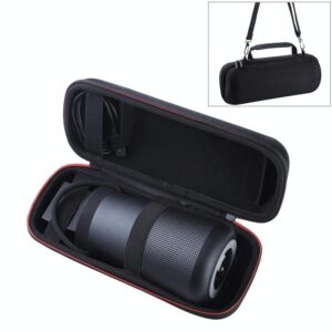 Shockproof Eva Bag For Bose Soundlink Revolve Speaker - Black - Image 9