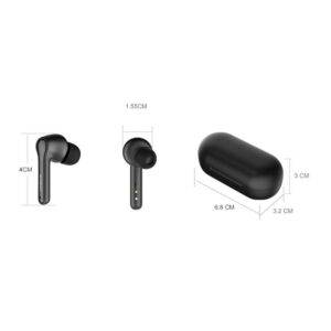 Low Latency Bluetooth 5.0 Gaming Earphones - Ete-52 Tws In-Ear - Black - Image 2