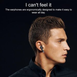 Wireless Bluetooth 5.0 Earphones With Led Display - Black - Image 6