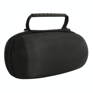 Portable Bluetooth Speaker Storage Box With Strap & Carabiner For Jbl Charge 5 - Black - Image 2