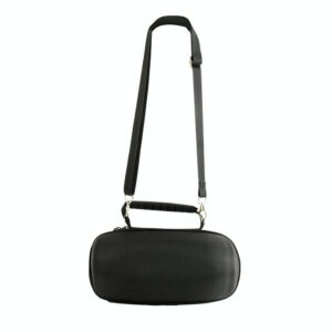 Portable Bluetooth Speaker Storage Box With Strap & Carabiner For Jbl Charge 5 - Black - Image 6