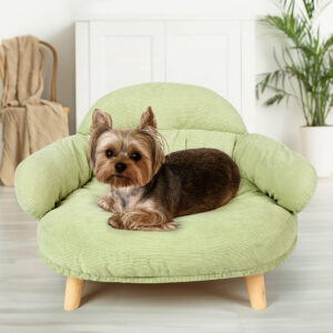 Pawz Elevated Pet Dog Cat Sofa Bed Couch L Size Green - Image 8