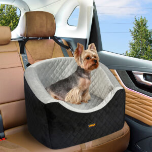 Pawz Dog Car Booster Seat Belt Pet Safe Protector Travel Bed - Image 8