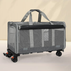 Pawz Pet Carrier 4 Wheel Portable Rolling Foldable - Image 7