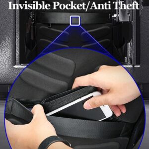 Waterproof Anti-Theft Outdoor Shoulder Bag With Usb Port - Large Capacity - Black - Image 6