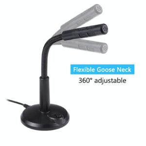 Drive-Free Computer Microphone - 3.5Mm Plug Black 3.5M - Image 3