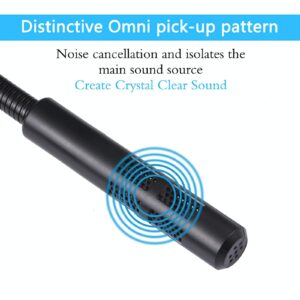 Drive-Free Computer Microphone - 3.5Mm Plug Black 3.5M - Image 4