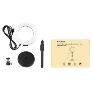Usb 10 Modes 8 Colour Led Ring Light With Tripod Mount - 6.2 Inch Diameter - Image 3