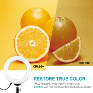 Usb 10 Modes 8 Colour Led Ring Light With Tripod Mount - 6.2 Inch Diameter - Image 8