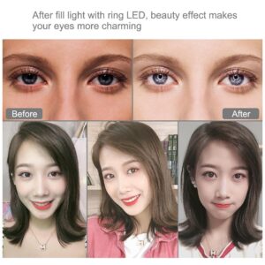 Usb 10 Modes 8 Colour Led Ring Light With Tripod Mount - 6.2 Inch Diameter - Image 9