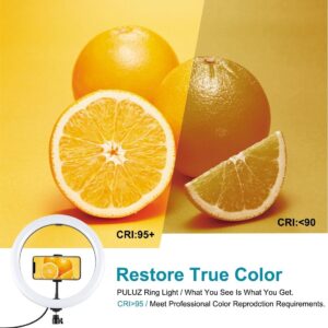 11.8 Dual Colour Led Ring Light With Phone Clamp - 3 Modes - Image 6