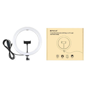 11.8 Dual Colour Led Ring Light With Phone Clamp - 3 Modes - Image 10