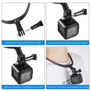 Flexible Gopro Mount For Action Cameras - Adjustable - Image 4