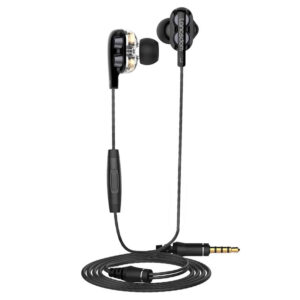 Black Double Moving Coil Wheat Headset - Image 2