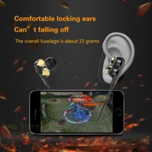 Black Double Moving Coil Wheat Headset - Image 4