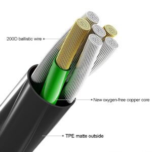 Black Double Moving Coil Wheat Headset - Image 8