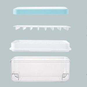 Pink Premium Large-Capacity Ice Cube Tray with Lid and Scoop - Perfect for Cocktails and Summer Drinks - Image 4