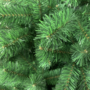 3-piece Lush Artificial Christmas Tree - Premium Green PVC Holiday Pine with Stand(90-80T) - Image 4