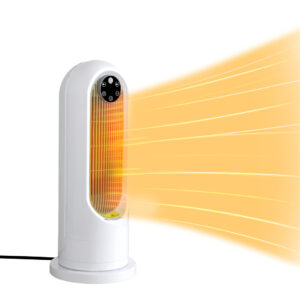 Spector Portable Electric Heater Fan 1200W 3 Speed Home - Image 2
