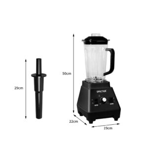 Spector 2L Commercial Blender Mixer Black - Image 3