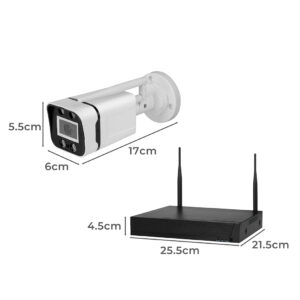 Wireless Security Camera System Set Square - Image 3