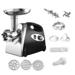 800W Electric Meat Grinder Mincer Sausage Black - Image 6