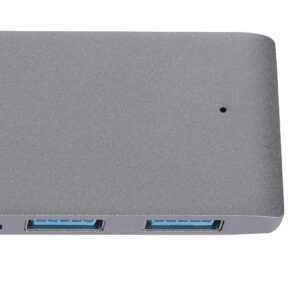 USB 3.0 Type-C HUB 6 Port Powered Adapter Grey - Image 6
