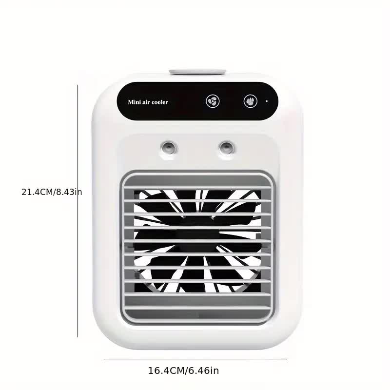 USB desktop fan and air cooler – Portable personal cooling fan ...